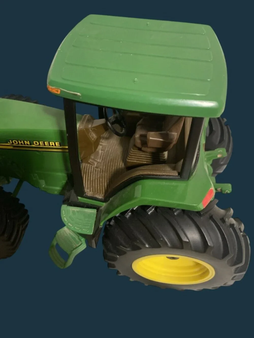 John Deere 8210 Diecast Toy Tractor 1/16 Scale ERTL Loose MFWD Duals 14